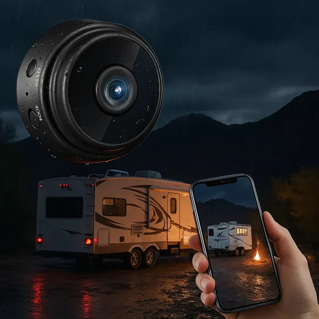 Wireless HD backup camera for motorhomes, trucks, and trailers