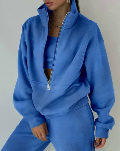 Women's Half-Zip Tracksuit | Two-Piece