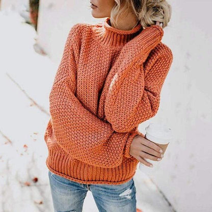 Women's knitted sweater | Loose fit