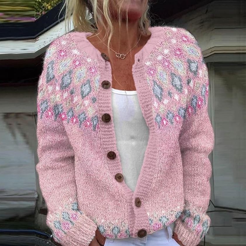 Aivy – Patterned Cardigan