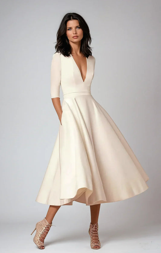 Carla | Elegant Midi Dress