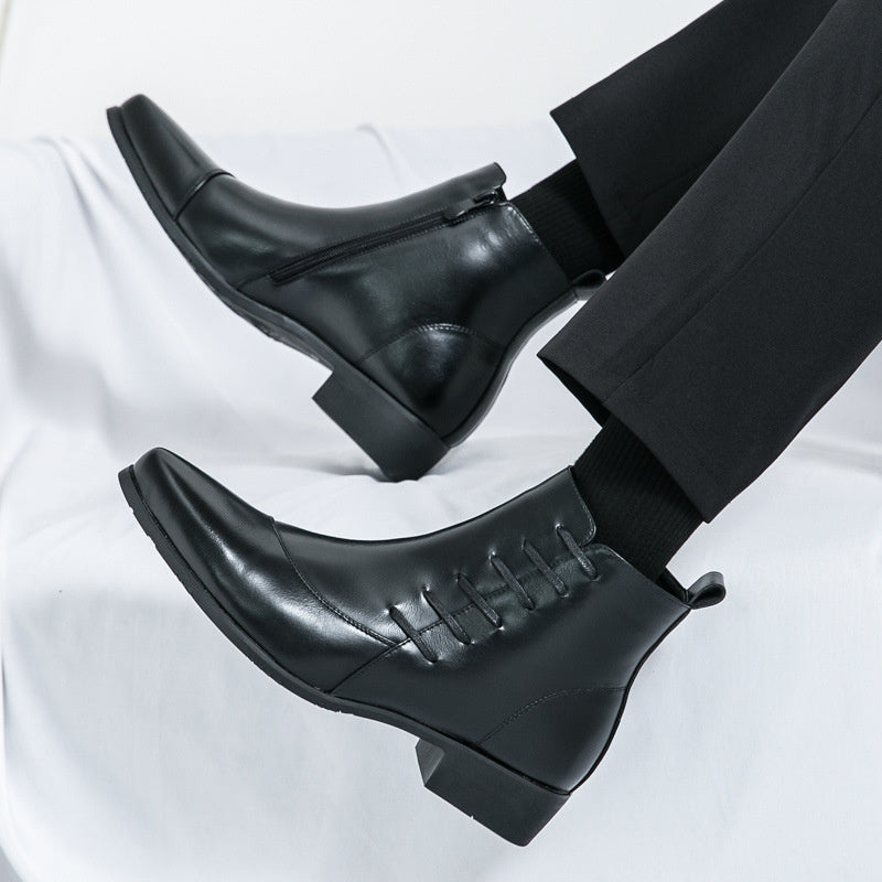 British men's Martin boots winter