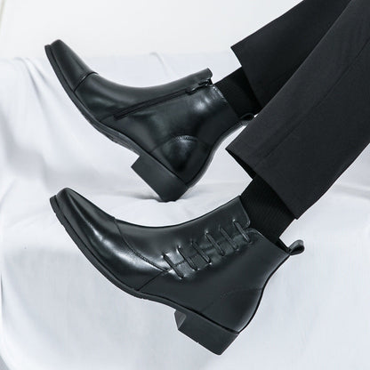 British men's Martin boots winter