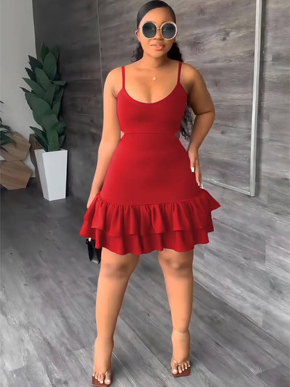 Women's stylish sleeveless Amelia cami dress