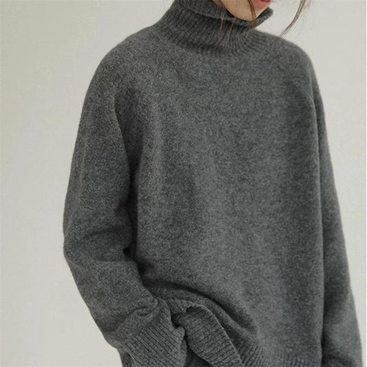 Casual turtleneck sweater