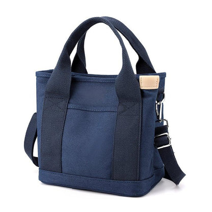 Brinna - Elegant canvas shoulder bag