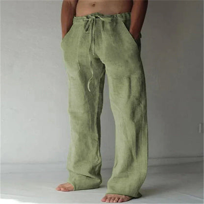 Arthur - Loose linen pants for men