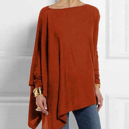 Aliona | Elegant Round Neck and Long Sleeves