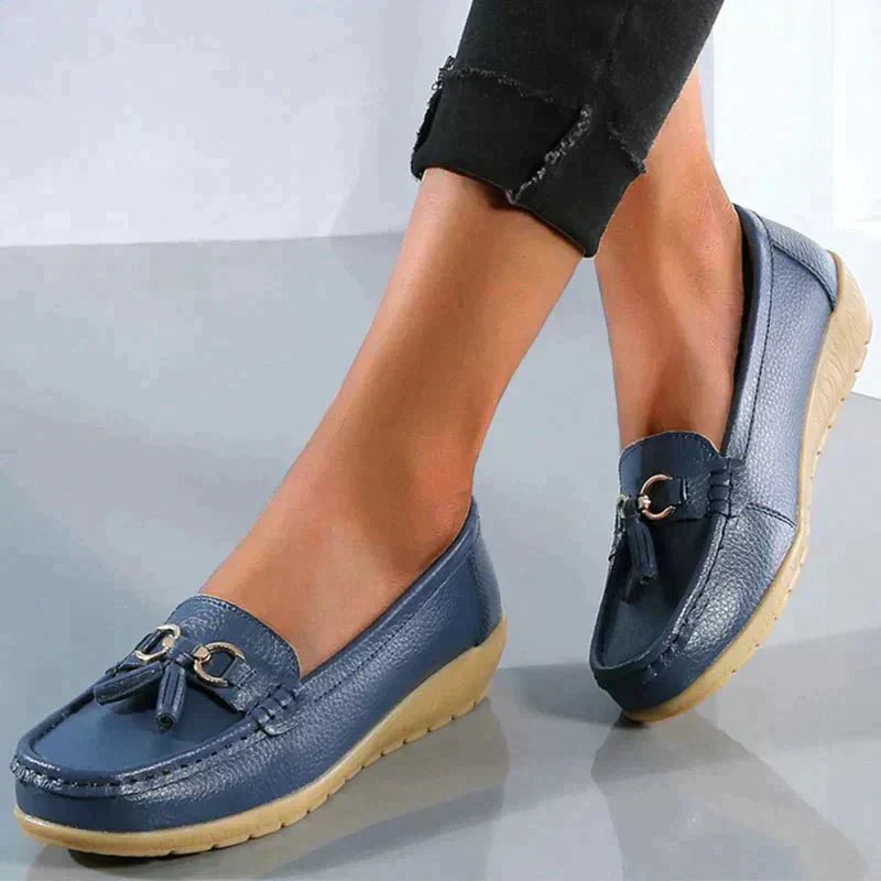Beatrix | Women's Loafers made of high-quality leather for stylish elegance