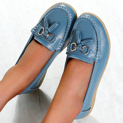 Beatrix | Women's Loafers made of high-quality leather for stylish elegance