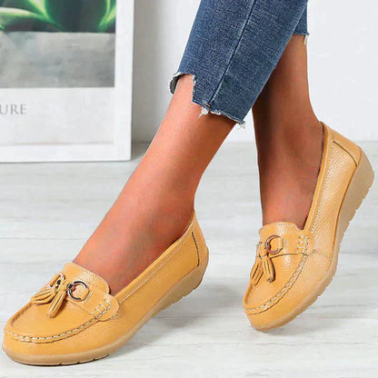 Beatrix | Women's Loafers made of high-quality leather for stylish elegance