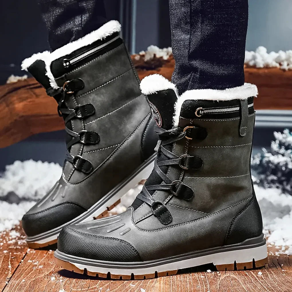 Waterproof Men's Hiking Boots - Durable Outdoor Shoes