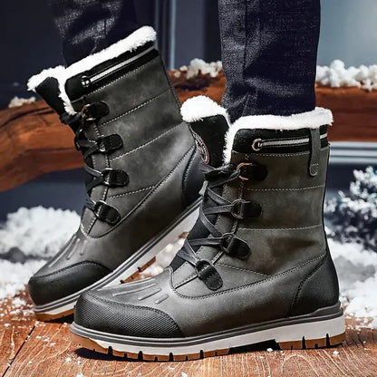 Waterproof Men's Hiking Boots - Durable Outdoor Shoes