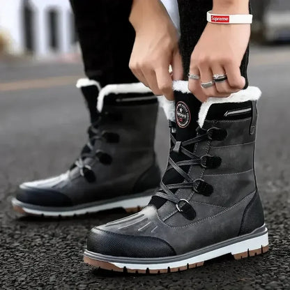Waterproof Men's Hiking Boots - Durable Outdoor Shoes