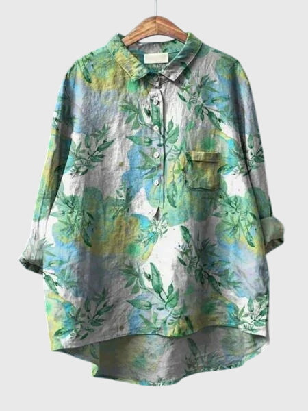 Women's Pretty Flower Pattern Top