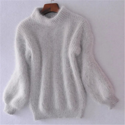 Vintage-Style Angora Sweater by Brenda