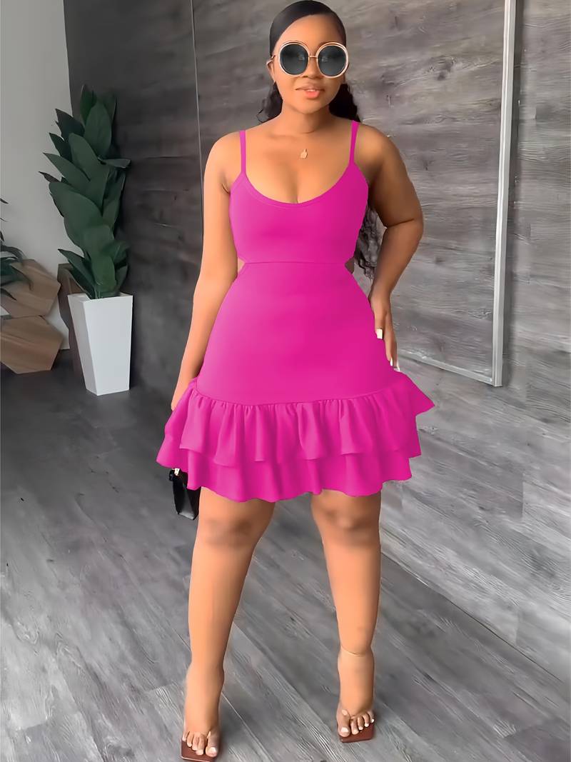 Women's stylish sleeveless Amelia cami dress