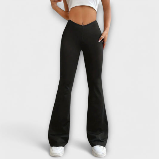 Casual Wide Leg Comfort Pants - Olytrend