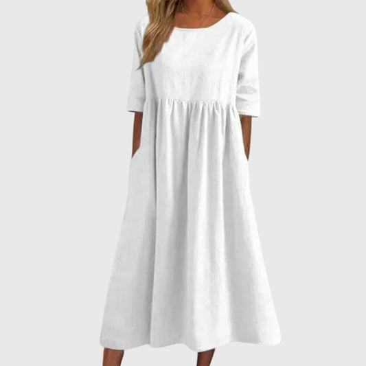 Chic Casual Summer Dress - Olytrend