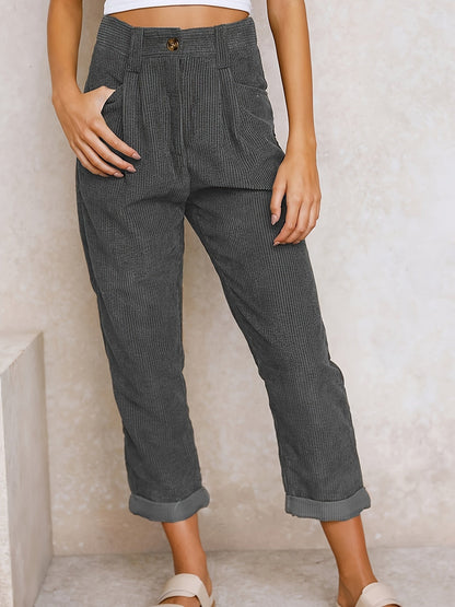 Beatrix | Women's Fabric Trousers with Straight Leg for Elegant Style