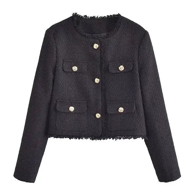 Callie | Elegant Short Jacket for Women — Timeless Style & Neat Finish
