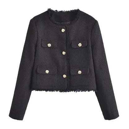 Callie | Elegant Short Jacket for Women — Timeless Style & Neat Finish
