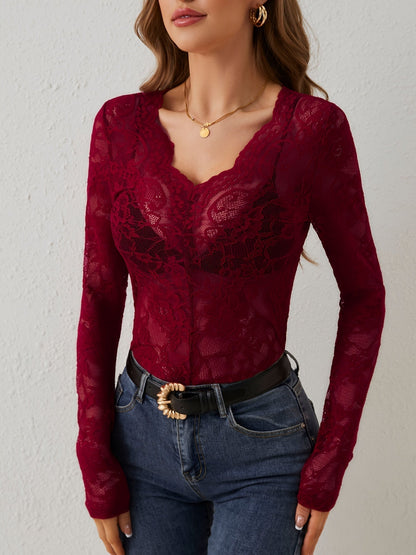 Beatrix | Elegant Lace Shirt