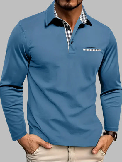 Casual Men's Breathable Polo Shirt