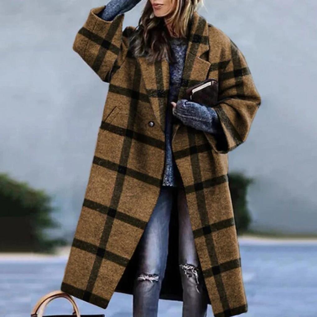 Warm Winter Long Jacket – Cozy Outerwear for Cold Days