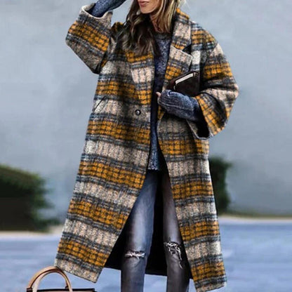 Warm Winter Long Jacket – Cozy Outerwear for Cold Days