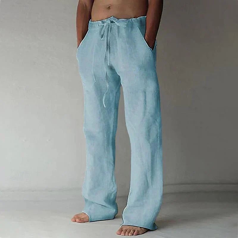 Arthur - Loose linen pants for men