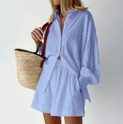 Beatrix | Casual 2-piece set for women made of cotton blend