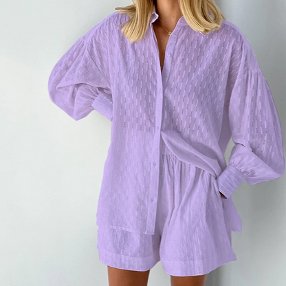Beatrix | Casual 2-piece set for women made of cotton blend