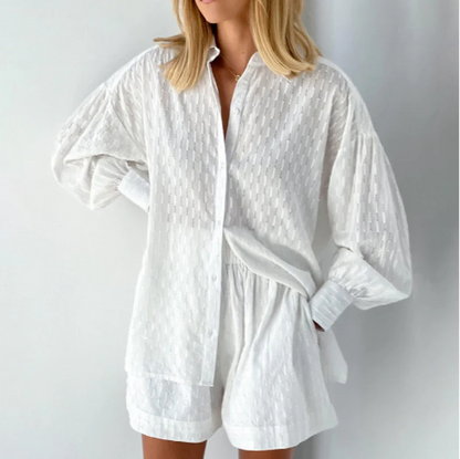 Beatrix | Casual 2-piece set for women made of cotton blend
