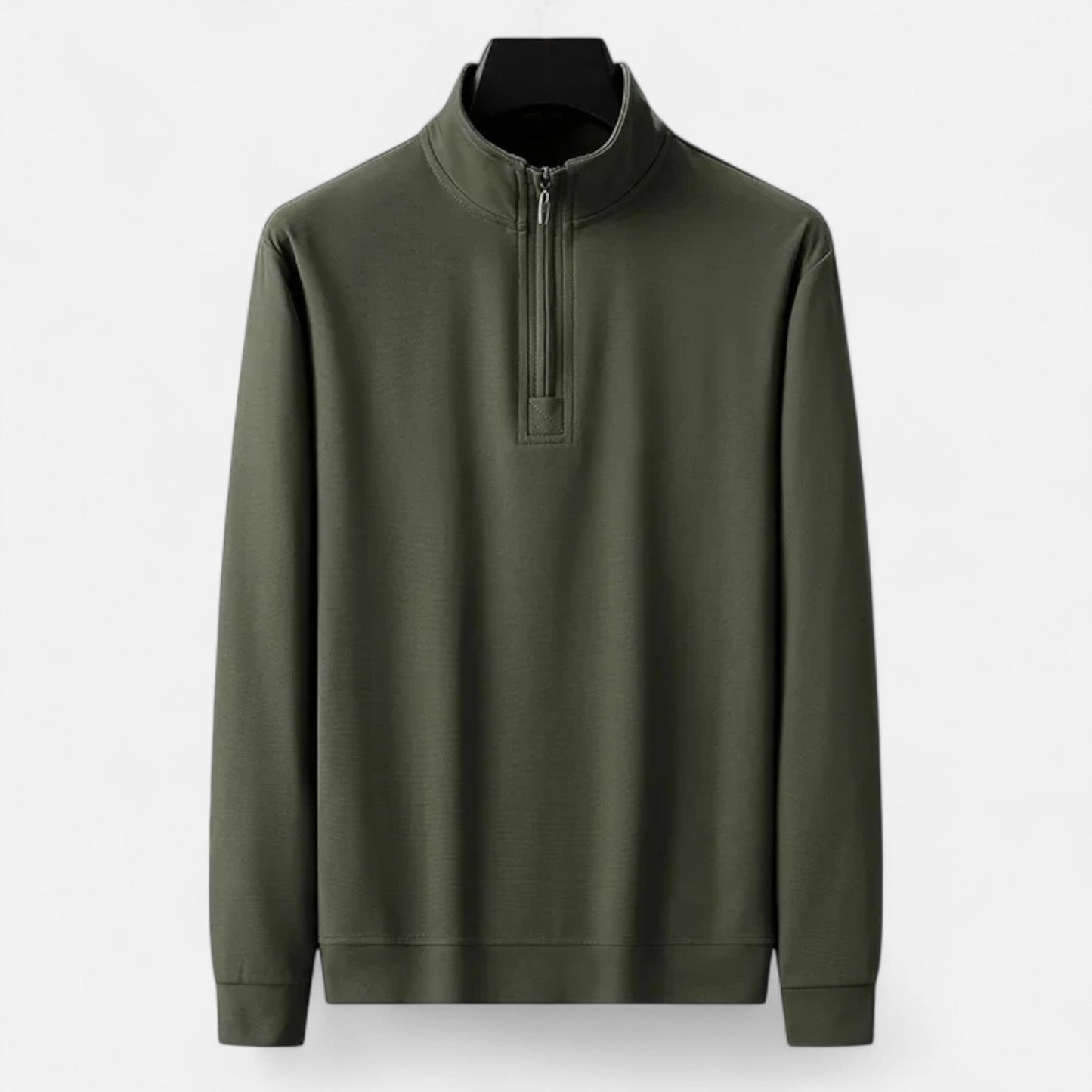 Ancient World | Lightweight Half-Zip Cotton Sweater Men