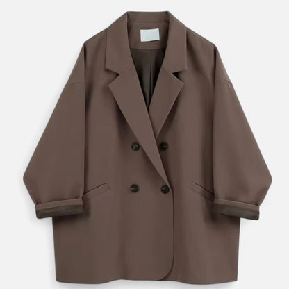 Ancient World | Women's Loose Blazer Casual Elegance