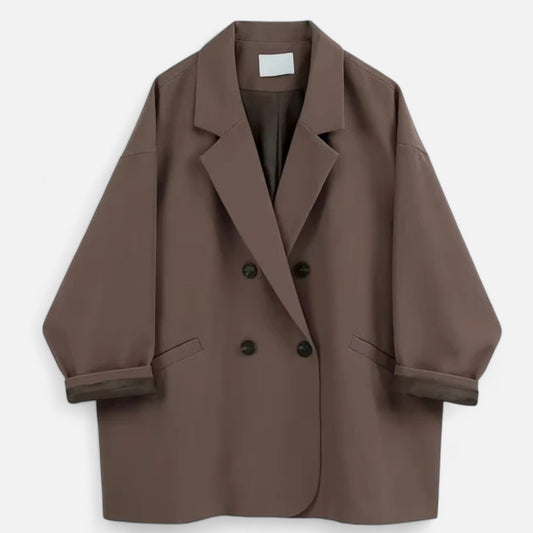 Ancient World | Women's Loose Blazer Casual Elegance