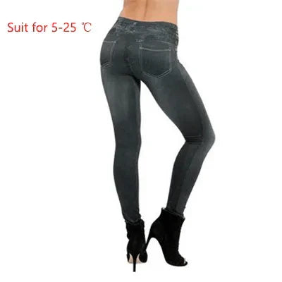 Bernadine Faux Denim Leggings