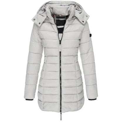 Zara hooded down jacket