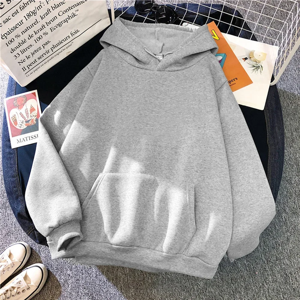 Women's hoodie - Oversized fit - Fleece - Kangaroo pocket - Ribbed edges - Casual style