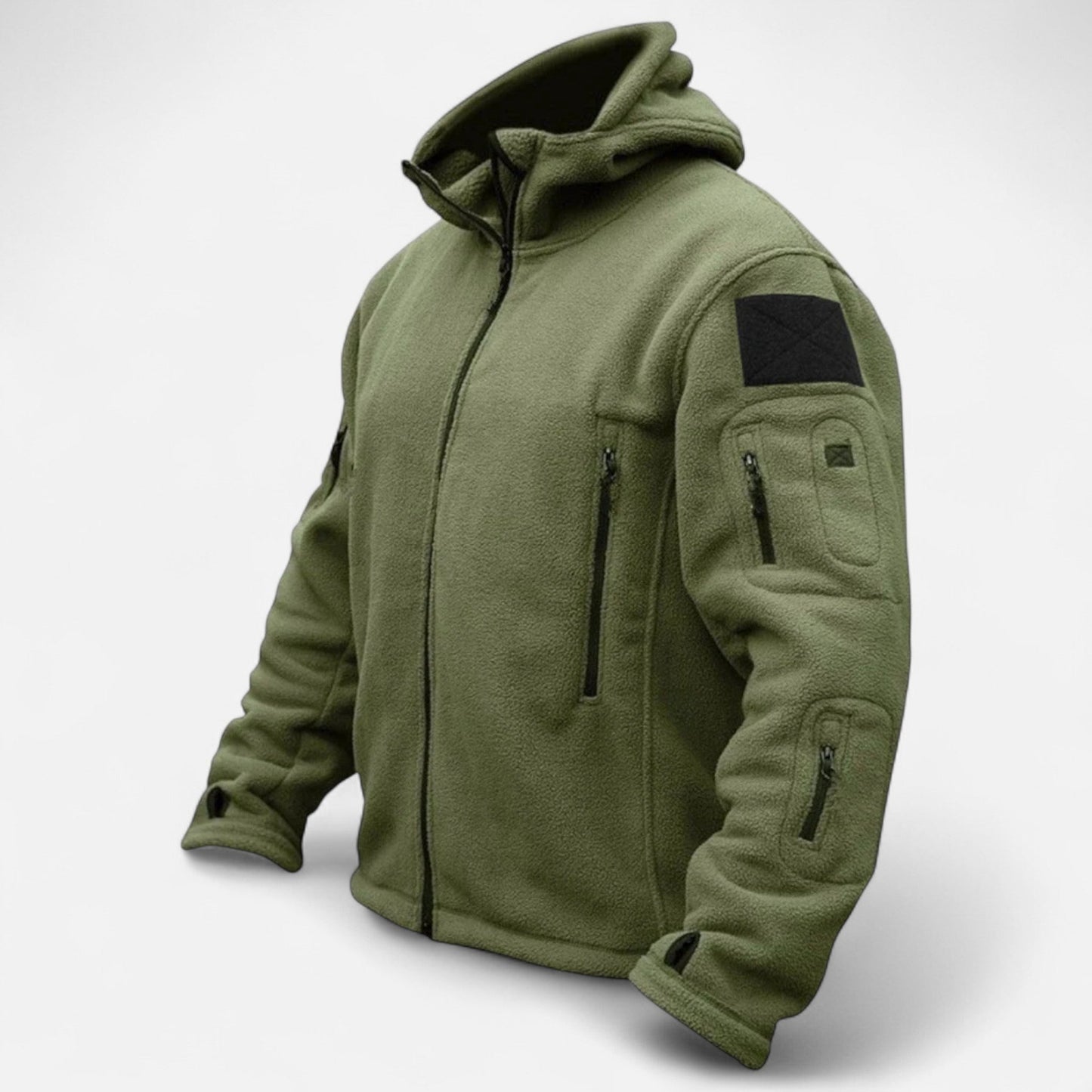 Ancient World | Men's Tactical Fleece Jacket with Hood