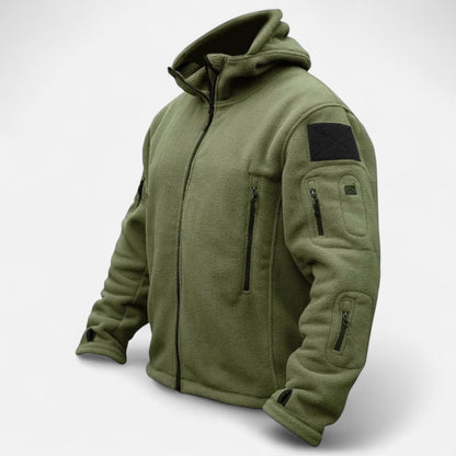 Ancient World | Men's Tactical Fleece Jacket with Hood