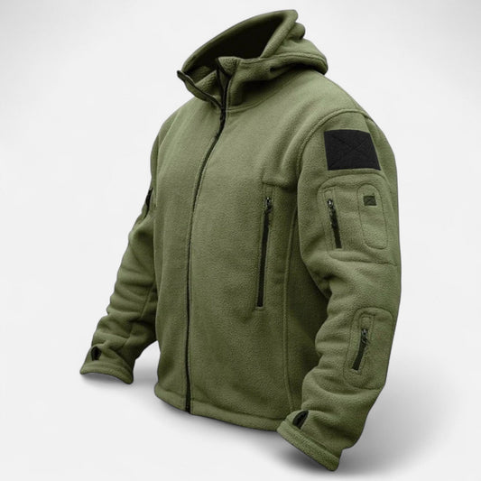 Ancient World | Men's Tactical Fleece Jacket with Hood