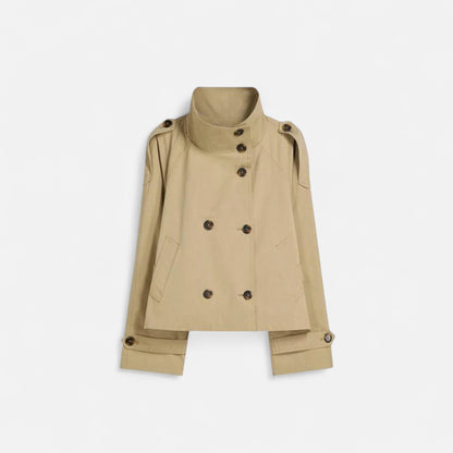 Ancient World | Women's Short Belted Trench Coat