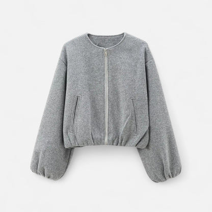Ancient World | Women's Retro Round Zip Jacket