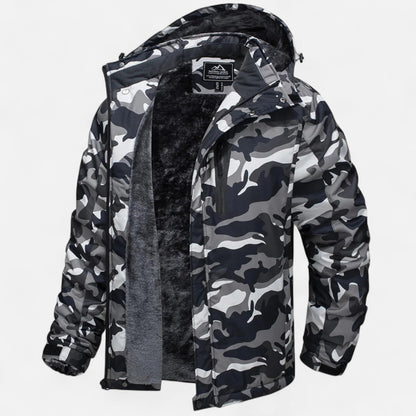 Ancient World | Men's Winter Waterproof Parka with Fleece Lining