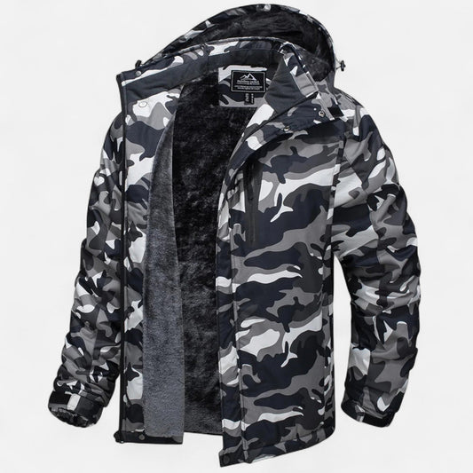 Ancient World | Men's Winter Waterproof Parka with Fleece Lining