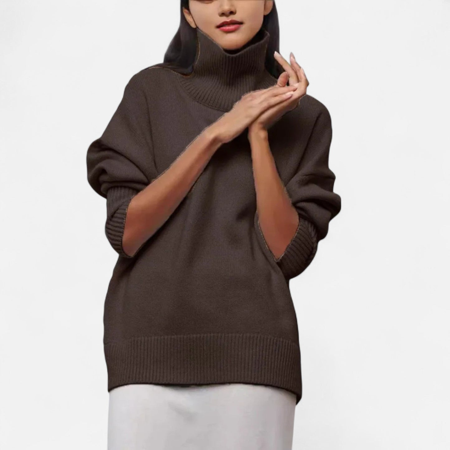 Ancient World | Thick Turtleneck Sweater Woman