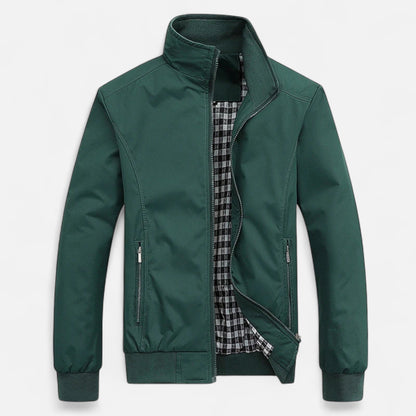 Ancient World | Slim Fit Elegant Men's Bomber Jacket