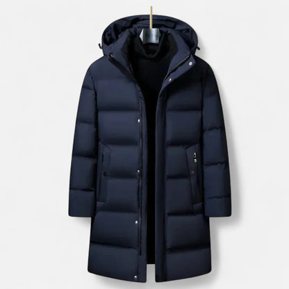 Ancient World | Premium Winter Parka for Men – Insulating Elegance with Hood